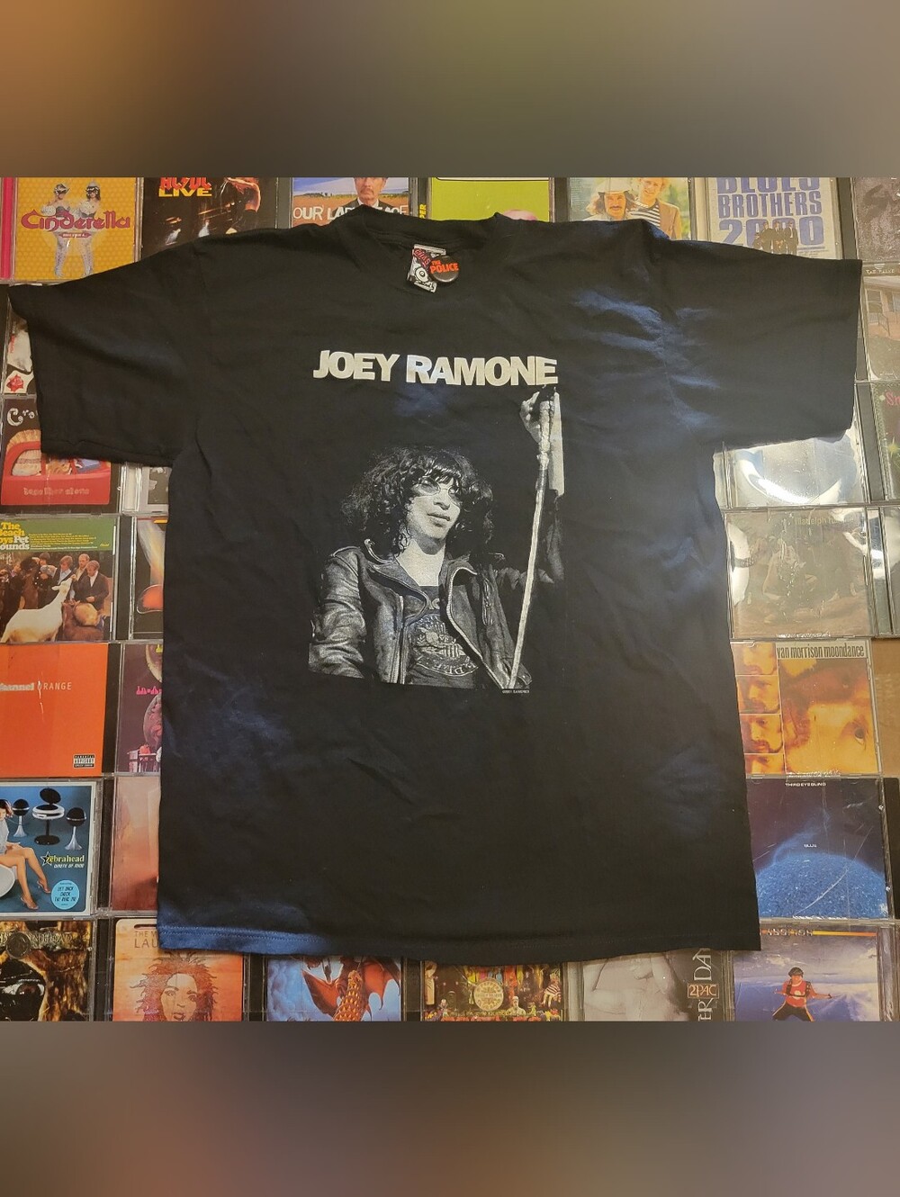 Rare Vintage Joey Ramone 2001 T Shirt